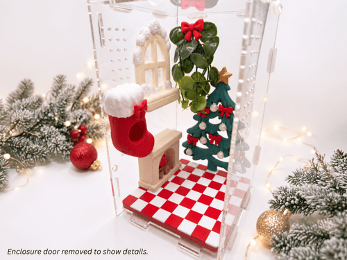 Cozy Christmas • Complete Jumping Spider Enclosure - Spood Society