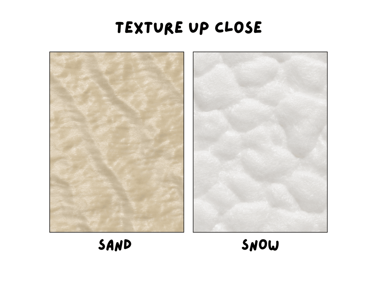 Natural Terrain Floor Insert for Jumping Spider Enclosure, Sand or Snow Texture, 3D Printed Terrarium Floor, Spider Habitat Decor - Spood Society