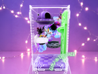 Cosmic Encounter • Glow-in-the-Dark UFO Jumping Spider Enclosure