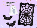 Haunted jumping spider enclosure accessory set with ghost decor - Spood Society
