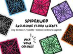 Jumping Spider Enclosure Floor Insert - Heart-Shaped Spiderweb - Spood Society