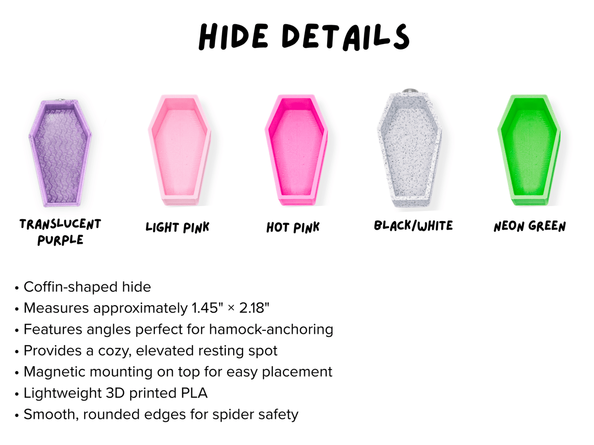 Pretty Little Crypt Enclosure • Complete Jumping Spider Enclosure - Spood Society