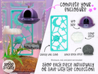Jumping Spider Magnetic UFO Hide