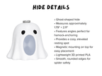 Jumping Spider Magnetic Ghost Hide - Spood Society