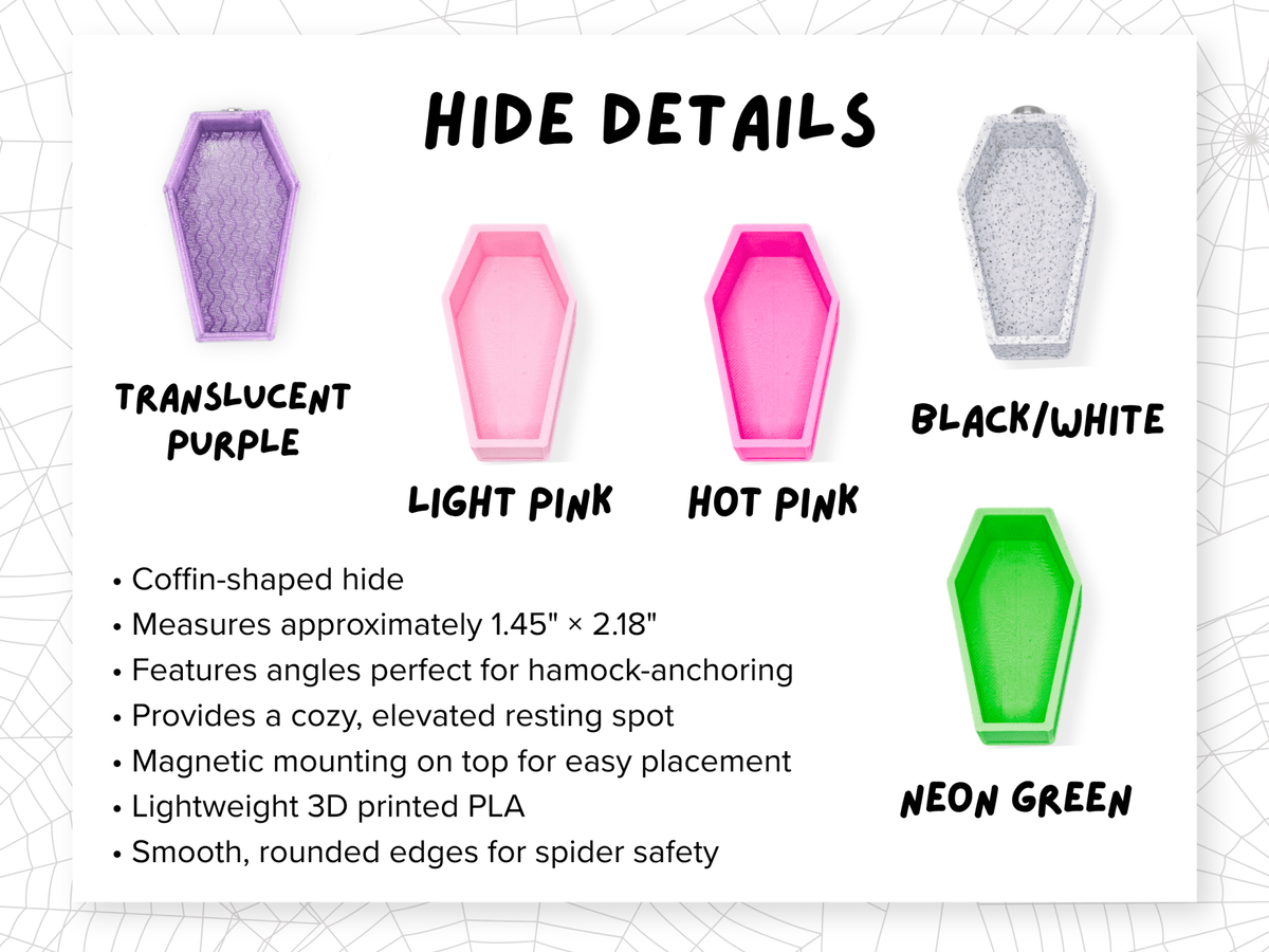 Pretty Little Crypt Jumping Spider Enclosure Set - Spood Society