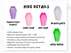 Gothic Pink Coffin • Complete Jumping Spider Enclosure
