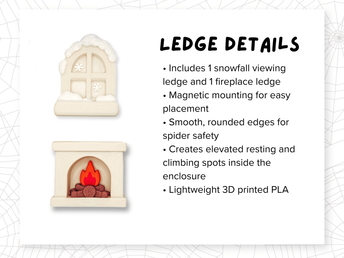 Christmas Jumping Spider Enclosure Accessory Set - Spood Society