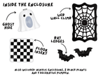 Haunted Halloween • Complete Jumping Spider Enclosure - Spood Society
