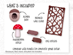 Woodland Jumping Spider Enclosure Accessory Set - Spood Society