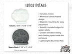 Cosmic Encounter Jumping Spider Enclosure Accessory Set